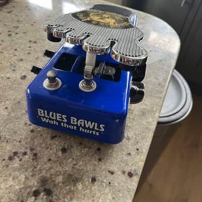 Snarling Dogs Blues Bawls Wah 2000s - Blue image 3