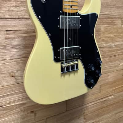 Fender Vintera '70s Telecaster Deluxe Guitar-2022 -MIM- Vintage Blonde- 8lbs 1oz w/Lindy Fralin pickups + gig bag image 4