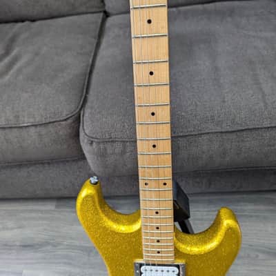 ‘16 Kramer | Ltd. Edition Pacer | 40th Anniv. | Electric Candy 🍭Gold Metal Flake | Floyd Rose | Korea image 7