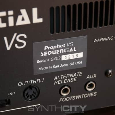 Sequential Prophet VS With Controller Rackmount 8-Voice Polyphonic Synthesizer image 8