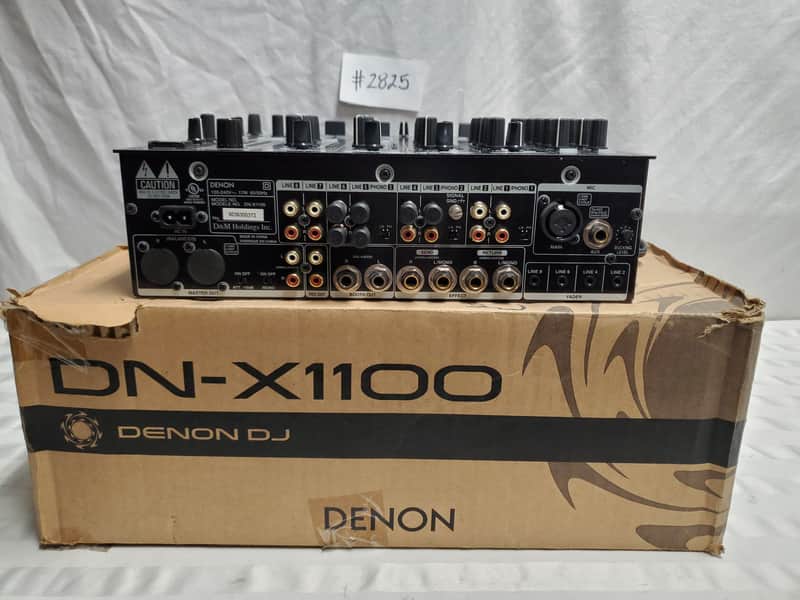 DENON DJ DN-X1100 PROFESSIONAL 4-CHANNEL DJ MIXER #2825 GOOD | Reverb