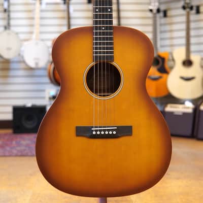 Larrivee Simple 6 OM Sitka Spruce/African Mahogany Acoustic Guitar 2024 Sunset Sunburst w/Hard Case image 1