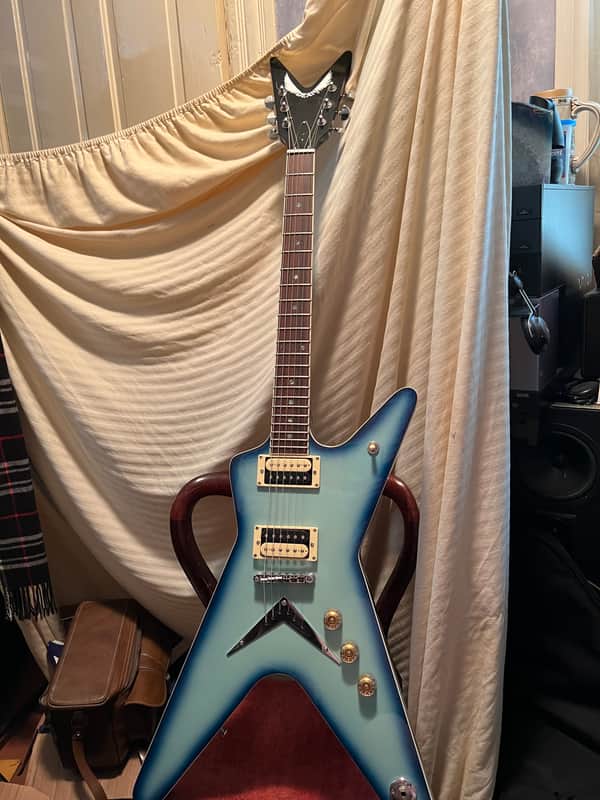 Dean ml electric guitar    see all details blue image 1
