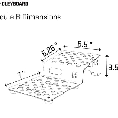 Holeyboard Pedalboards Module B image 8