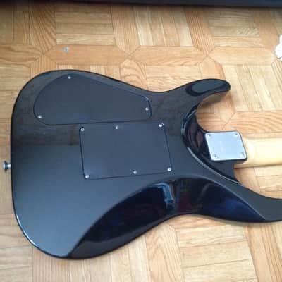 90's 1999 Grover Jackson  Dinky style Reverse Headstock Japan Black image 9