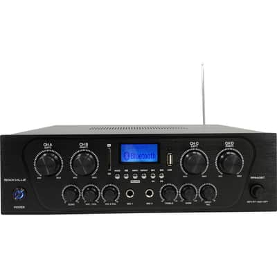 Rockville RPA40BT 1000w 4 Zone/Channel Home Stereo Bluetooth Amplifier Receiver image 5