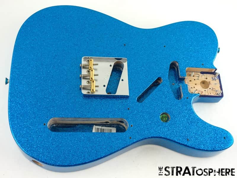 Fender J Mascis Road Worn Tele BODY + HARDWARE, Telecaster Bottle Rocket Blue image 1