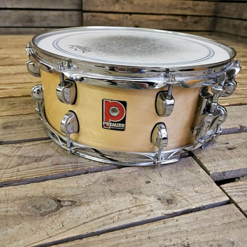 Snare Drum 14" Premier XPK Natural Finish USED! RKNAX260626 image 1