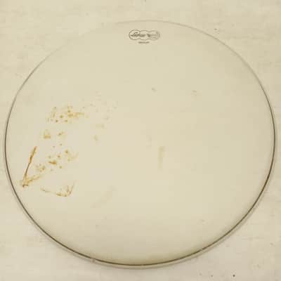 Ludwig 16" Floor Tom Drum Head Cloud Logo Weather Master Medium White Coated 60s image 1