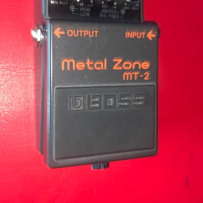 Boss MT-2 Metal Zone (Silver Label) 1991 - Present - Black image 1