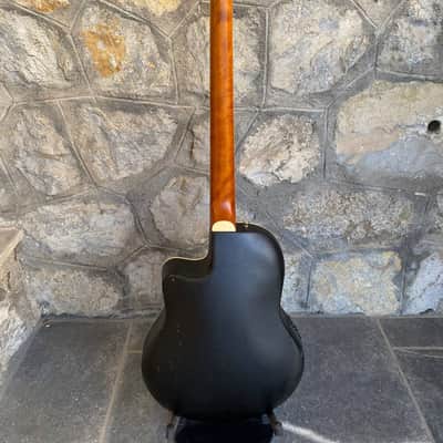 Harley Benton HBO-850 BK — Acoustic-Electric Bass Guitar, Black, HSY-400D Preamp + Video Demo image 14