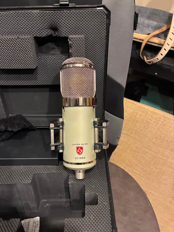 Lauten Audio Eden LT-386 Large Diaphragm Multipattern Tube Condenser Microphone 2010s - Champagne image 1