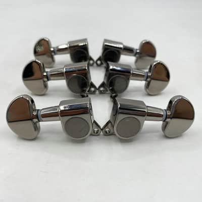 Black Nickel 3R3L Guitar Machine Heads Tuning Pegs Keys image 1