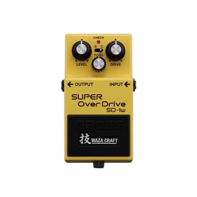 BOSS SD-1W Waza Craft Super Overdrive Pedal image 1