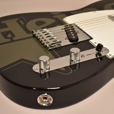 2010 Fender LTD Standard Telecaster Heineken Promo Black MIM w/Bag image 8