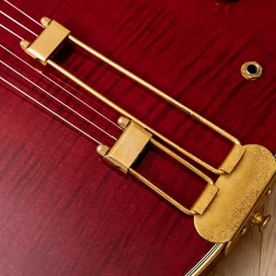 1993 Epiphone Sheraton Vintage Guitar Cherry, 100% Original w/ Case, Japan Terada image 9