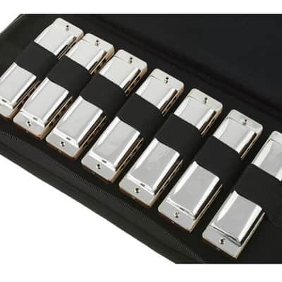Seydel SOLIST PRO Blues Harmonica Set (Set of 7) with Soft Case. Brand New! image 2