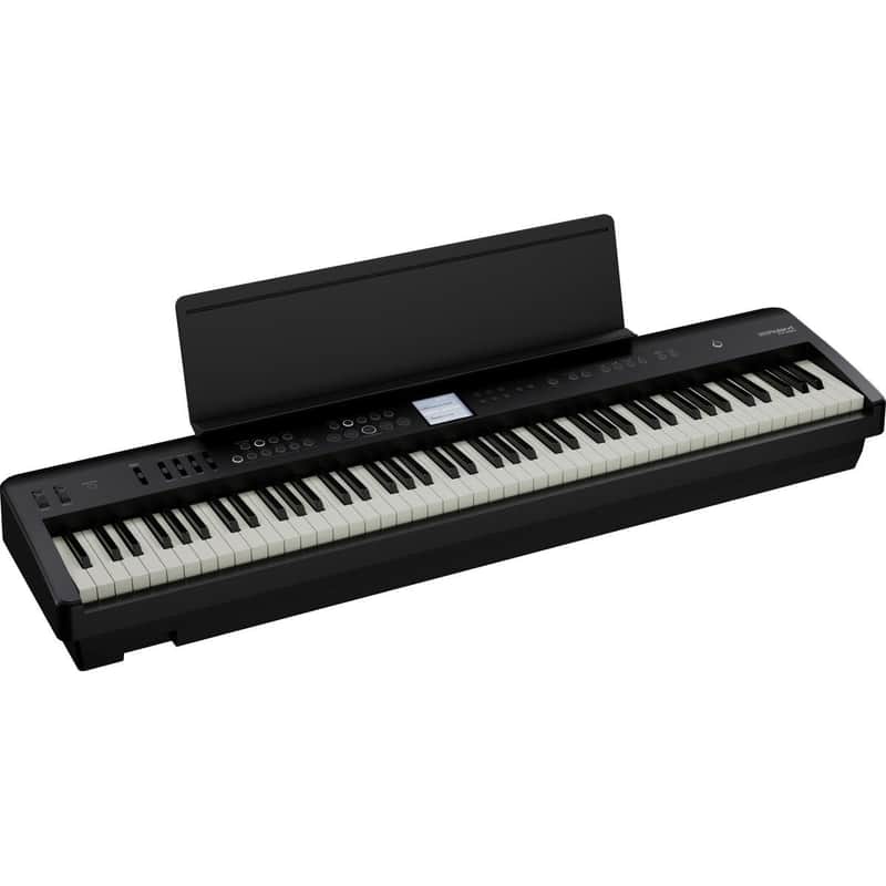 Roland FP-E50 Digital Piano | Premium Piano and Expandable Sound Library | 88-Note Hammer-Action Keyboard | Professional Auto-Accompaniment | Mic Input with Vocal Harmony FX | Bluetooth/MIDI Support image 1