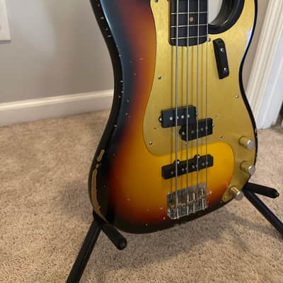 MJT/ MusiKraft PJ- Brazilian Rosewood - Aged Sunburst image 8