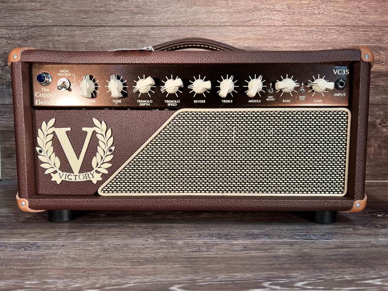 Victory Victory VC35H The Copper Deluxe 35-Watt Guitar Head image 1