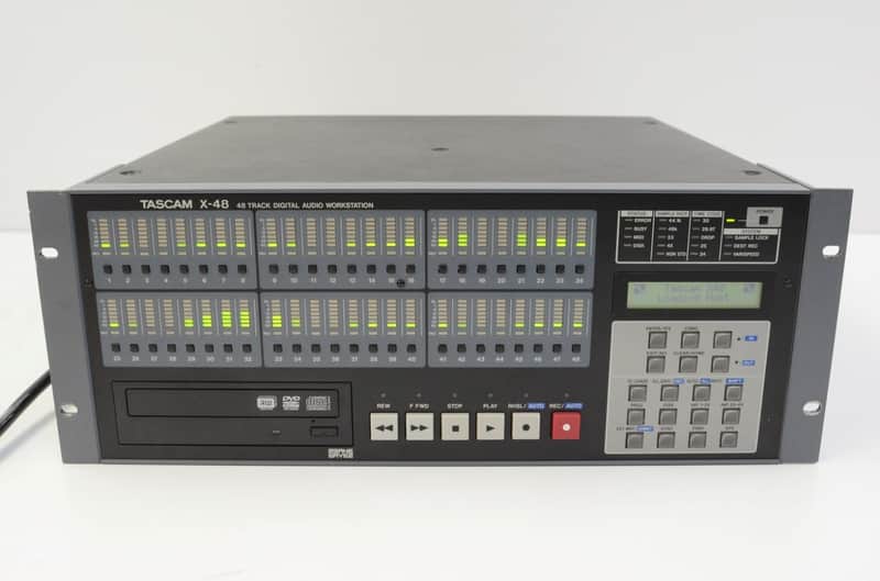 TASCAM X-48 48-Track 24-bit/96kHz Hybrid Hard Disk | Reverb