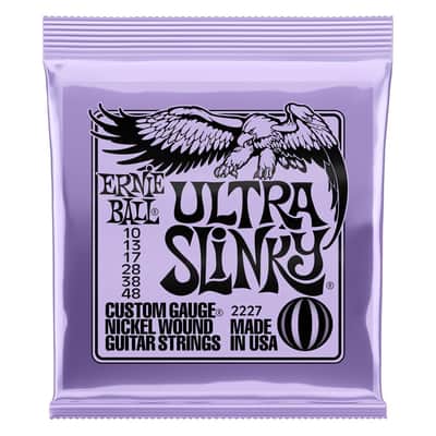 Ernie Ball Ultra Slinky 2227 Nickel Wound Electric Guitar Strings 10-48 image 1