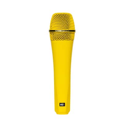 Immagine Telefunken USA M81 Dynamic Handheld Microphone, Yellow - 2