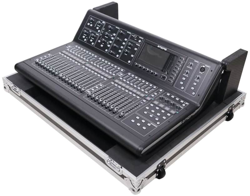 Midas M32 Live & Studio Digital Console w/ 40 Input Channels + ProX XS-MIDM32W M32 Case w/ Wheels image 1