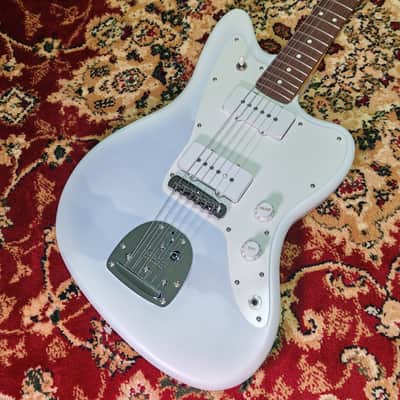 *NEW IN BOX* 2026 Fender Japan Hybrid II Collection Jazzmaster Misty Satin Blue Mist, MIJ JD26 image 6