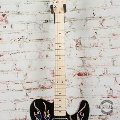Fender James Burton Telecaster, Maple Fingerboard, Blue Paisley Flames image 3