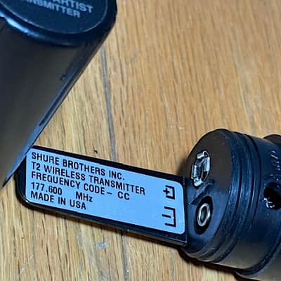 Shure Marcad VHF True Diversity Handheld Microphone System, 177.600 Mhz, Excellent Condition image 13