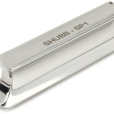 Shubb SP1 Solid Stainless Steel Slide - Semi-bullet Tip with Cutaway image 1