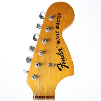 1976 Vintage Fender Musicmaster Guitar Olympic White Blonde All Original ~Rosewood~ USA 1970s CBS image 17