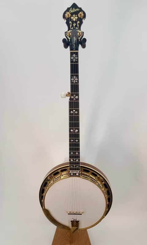 1992 Gibson Earl Scruggs Golden Deluxe 5-String Banjo, Curly Maple, Greg Rich Era image 1