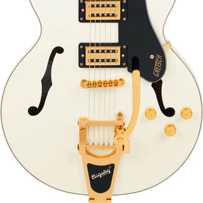 Gretsch G2622TG Streamliner Center Block Limited Edition Semi-Hollow Electric Guitar, Laurel Fingerboard, Vintage White image 2