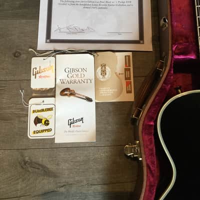 Gibson Les Paul Custom 2014 Ebony From The Lenny Kravitz Collection image 16