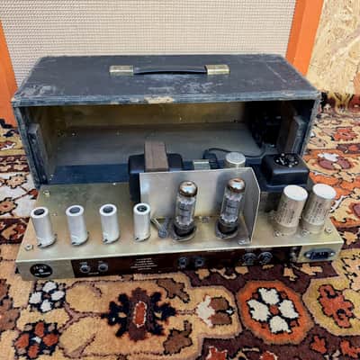 Vintage 1960s Selmer Treble N Bass 50 MKIII MK3 Valve Guitar Amplifier Head Bild 11