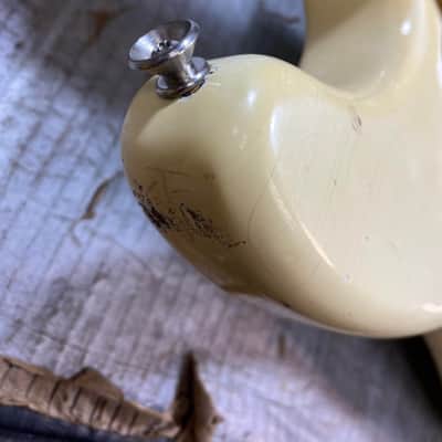 1966 Fender Mustang Bass - Arctic White image 12