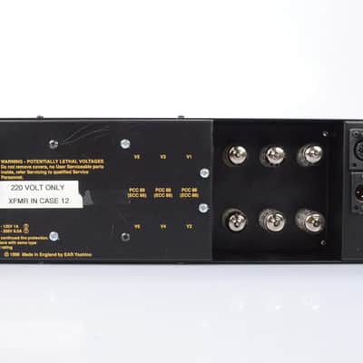 EAR 825Q Stereo Parametric Tube Equalizer EQ 220V Owned by Jerry Finn #27220 image 8