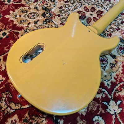 1989 Orville by Gibson Les Paul Junior JR 58 TV Double Cut (LPJ-D) – TV Yellow – Japan MIJ image 14