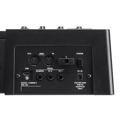 Roland A-88MKII MIDI Keyboard Controller - Studio Rig image 5