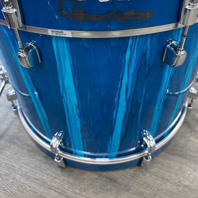 Used Tama Starclassic Performer Maple/Birch Shell Pack 10/12/16/22 (Sky Blue Aurora) image 11
