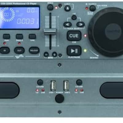 Gemini - CDX-2250i - Dual Rack CD CD-R MP3 and USB DJ Media Player image 1