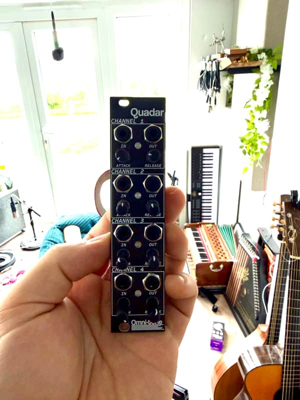 Omni-Tone Quadar Quad Slew Limiter Filter Eurorack Module Modular Synth image 1