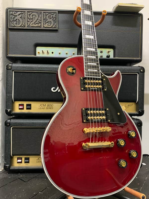 Edwards ESP - 2025 - Extremely Limited - Cherry - Custom Pickups - Grover Locking Tuners - Upgraded Everything - TKL Hardshell Case - Excellent Condition - Fast FREE Shipping - Final Price Drop! image 1