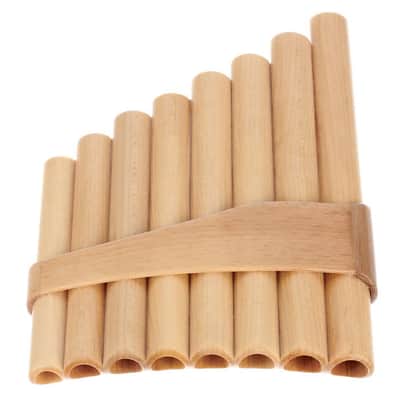 HORA Soprano Pan Flute - 8 Pipes - Maple Wood - Handmade in Romania image 4