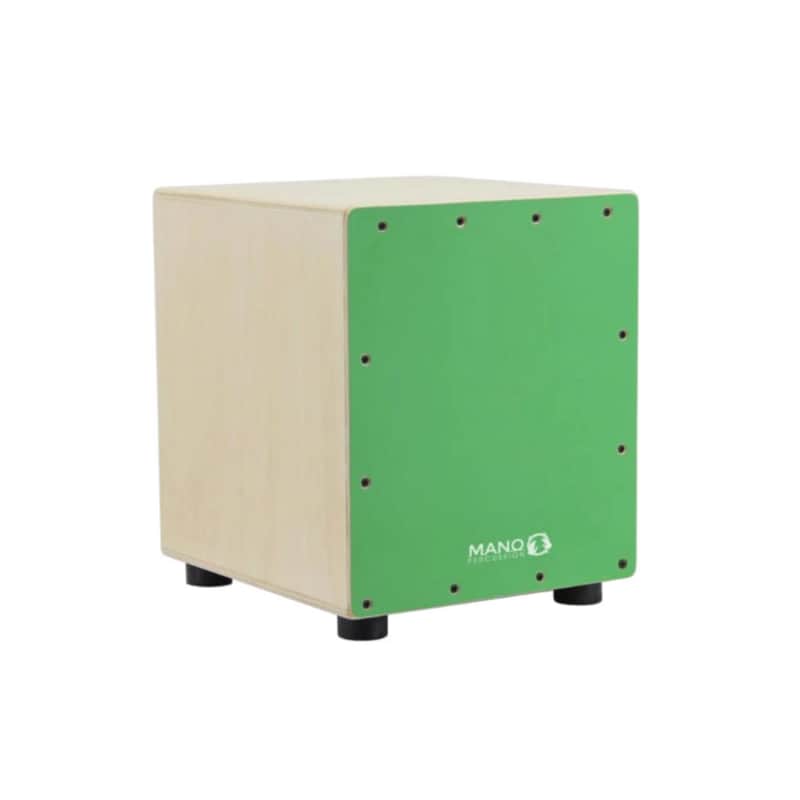Mano Percussion Junior Cajon - Green image 1