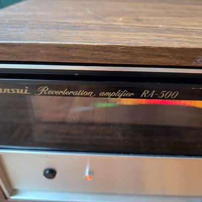 Sansui RA-500 1970 - Wood box image 4