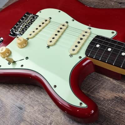 MyDream Partcaster Custom Built - Relic Dakota Red Mark Knopfler image 6