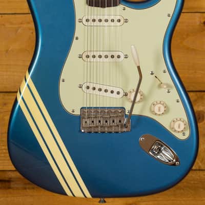Fender Custom Shop Racing Stripe Closet Classic Strat Lake Placid Blue image 1